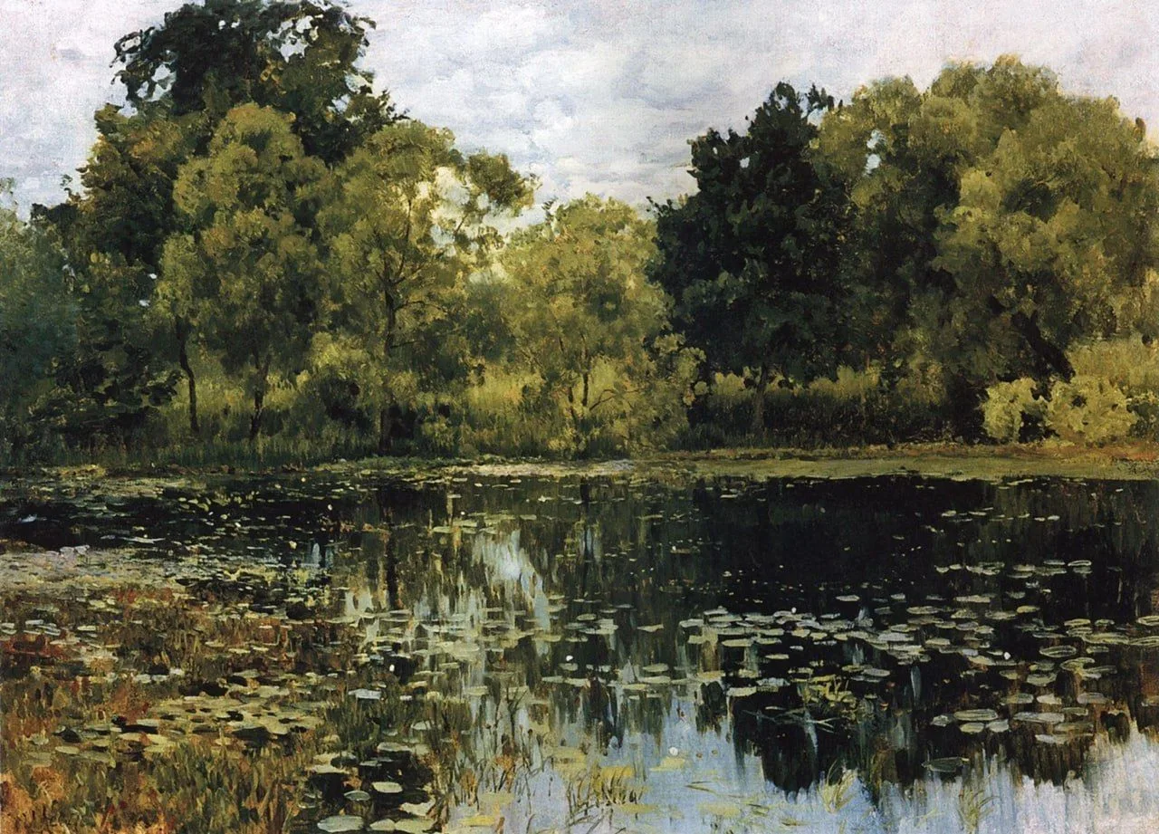 «Заросший пруд», 1887.
Холст, масло 35 × 51 см.

— Левитан Исаак Ильич
(1860-1900)

📍Государственны