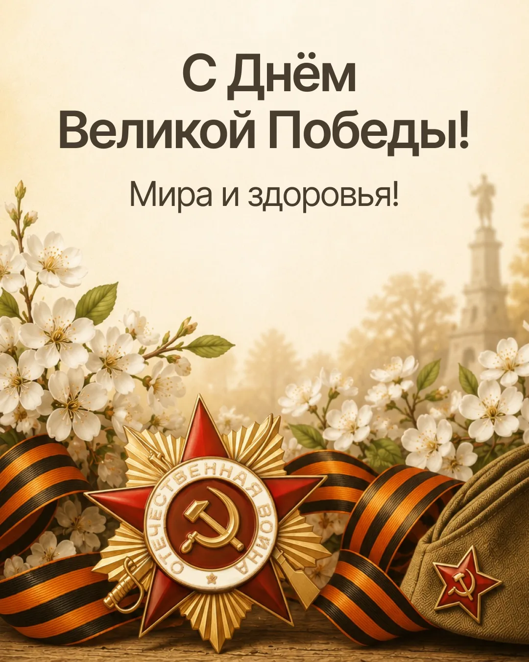С праздником Великой Победы!