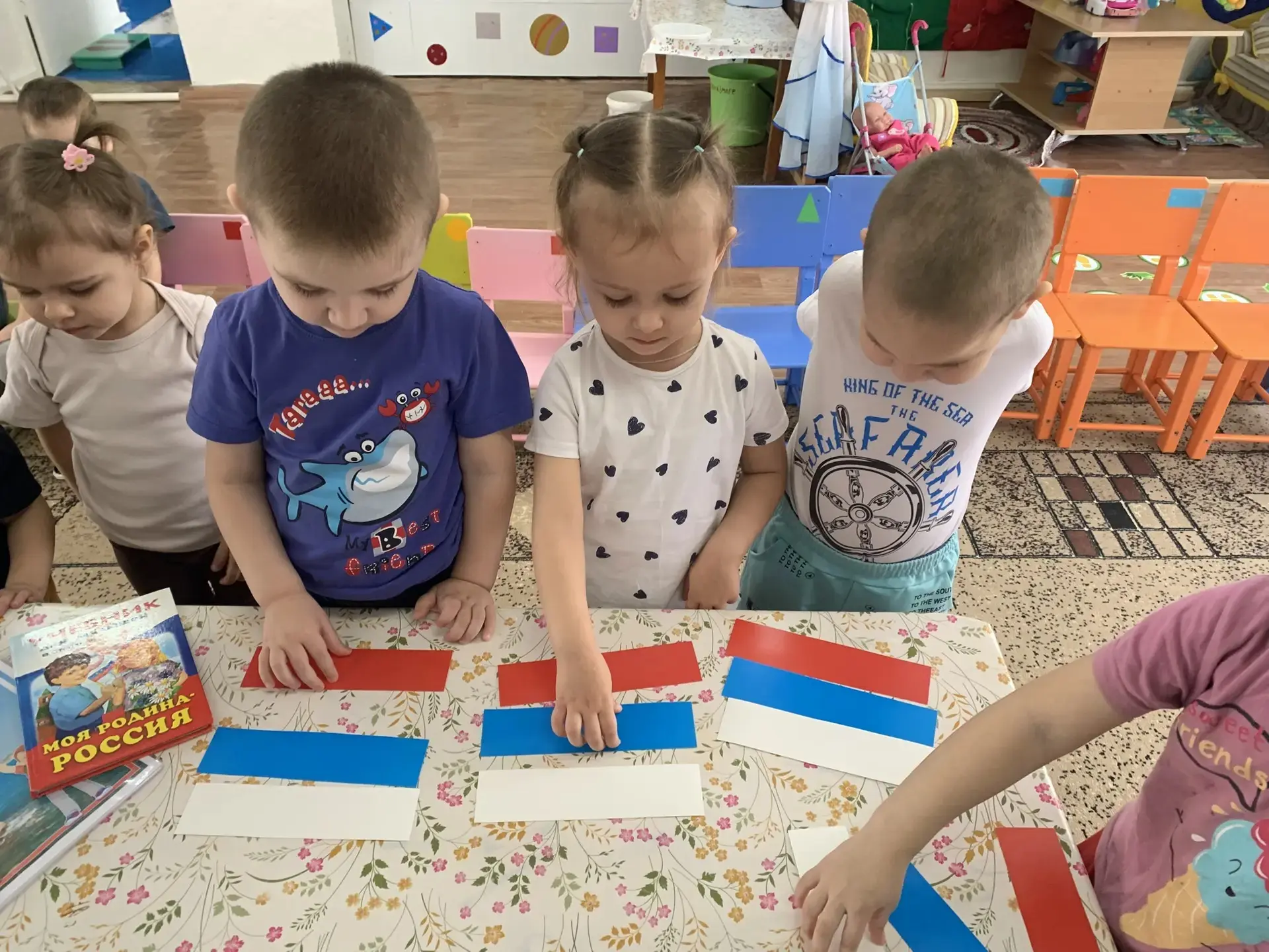 Сегодня в нашем детском саду прошло важное патриотическое мероприятие!