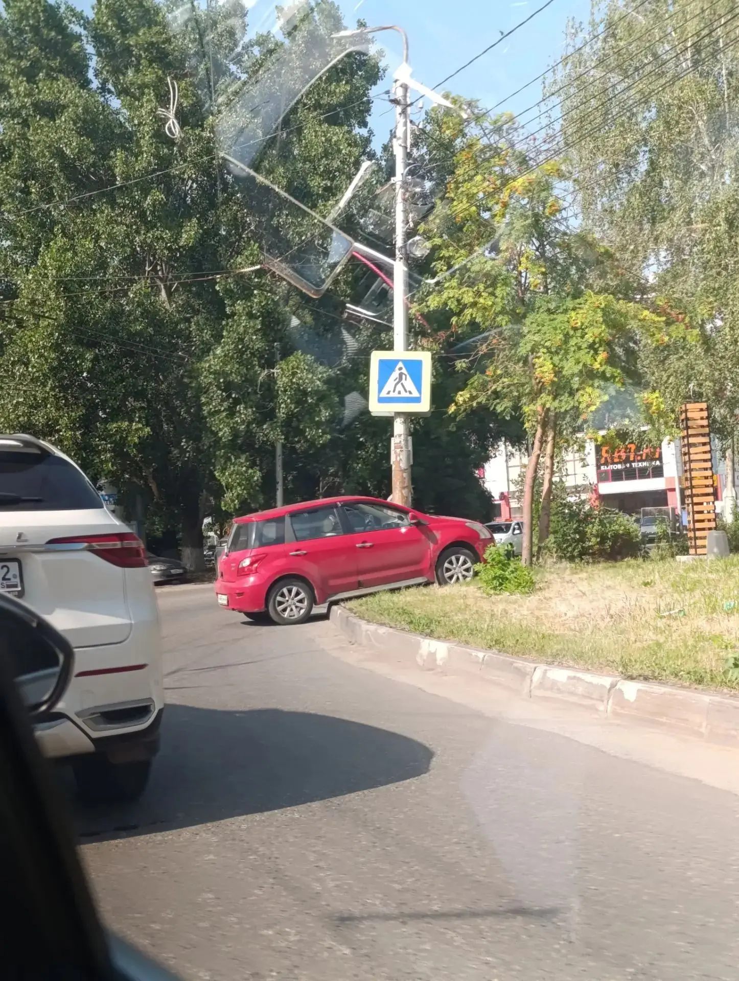 Вылетело авто где кит"канищево" примерно в 16:20