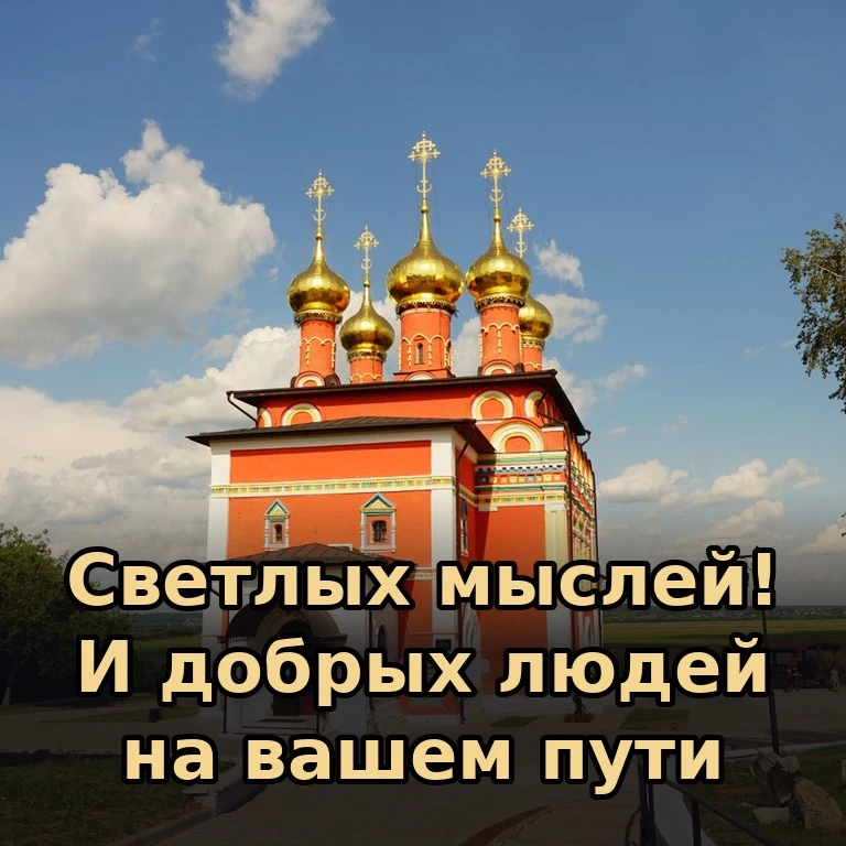 🕊 Светлых вам мыслей и добрых людей на пути. Пусть каждый, кого вы встретите сегодня, ...