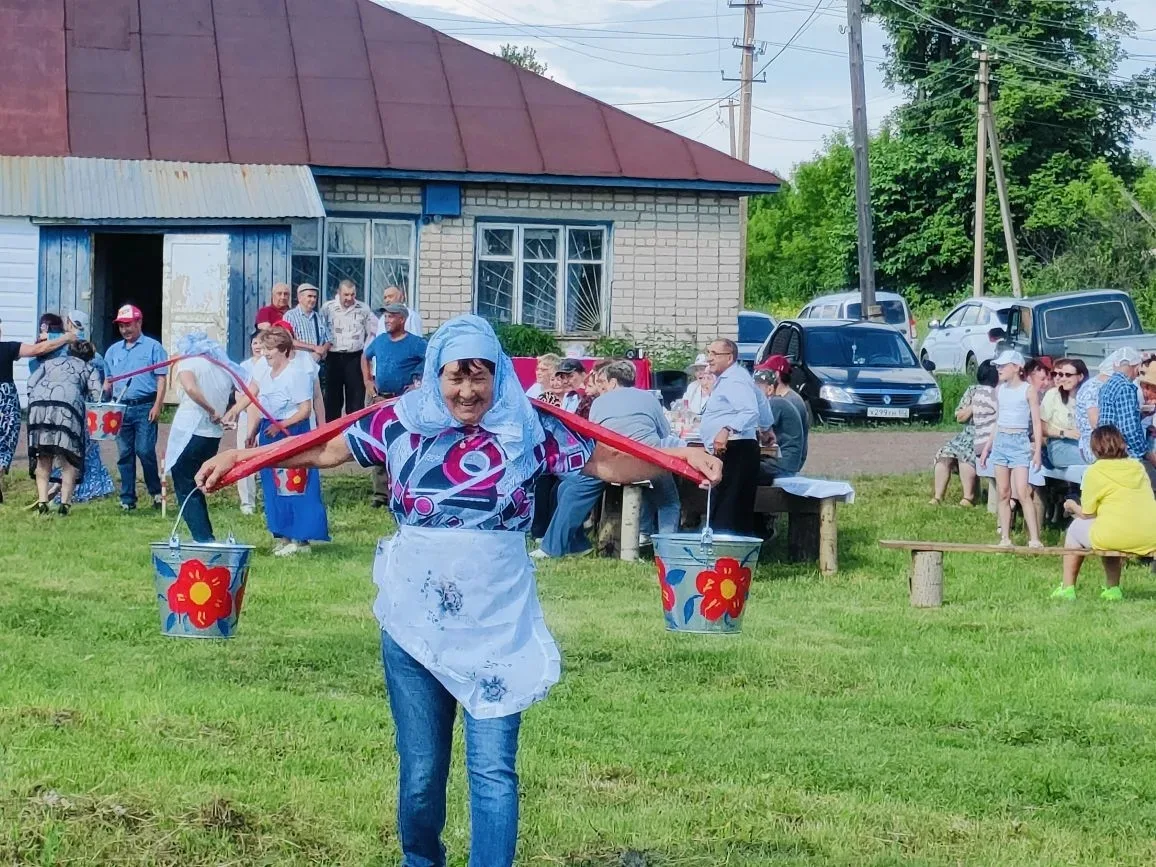 🎉Дружно и весело прошел Сабантуй в селе Шестыково.💥