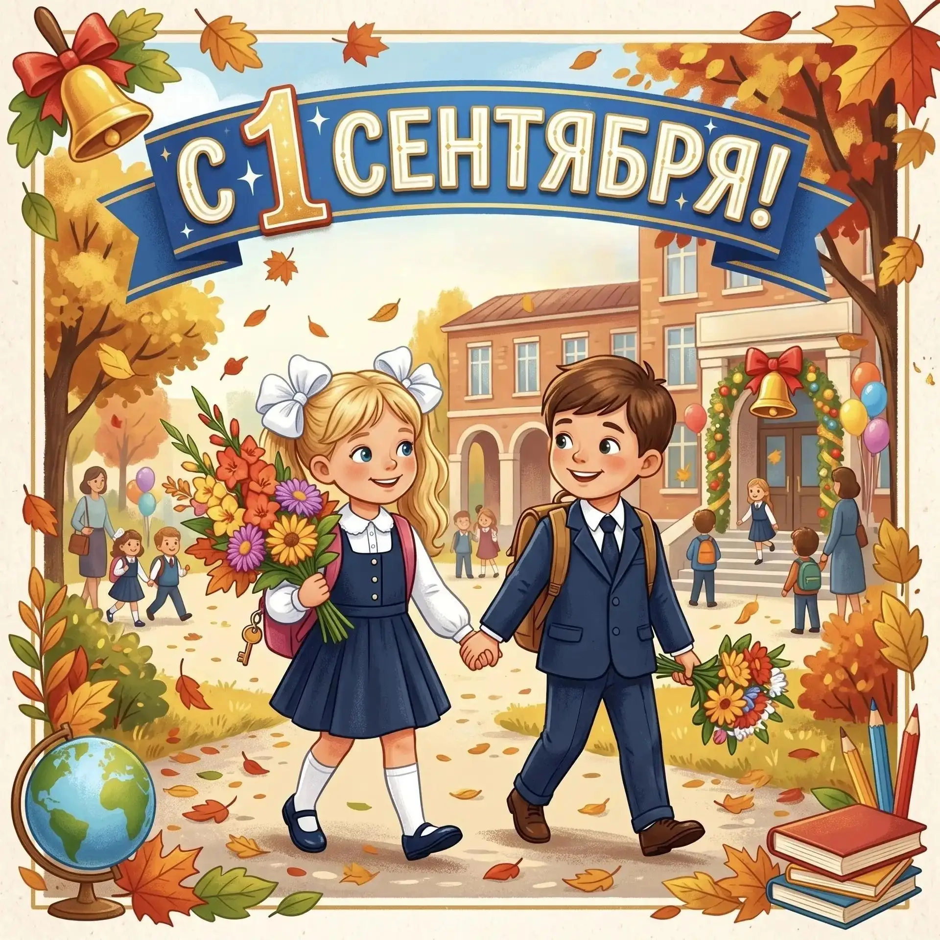 🍁 С 1 сентября, друзья!