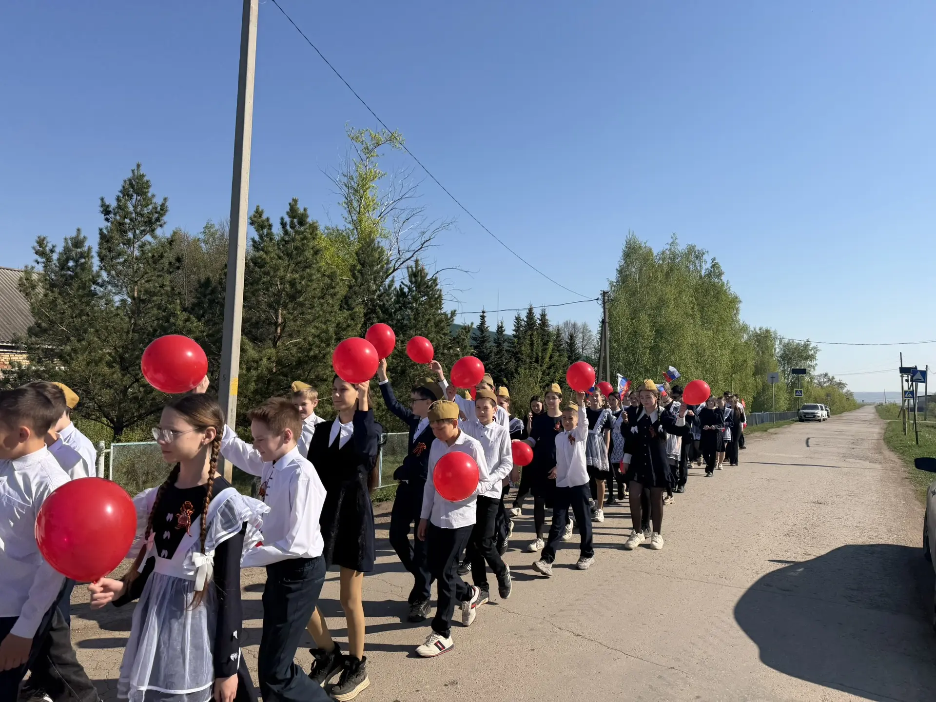 💥Сегодня в нашем селе состоялся знаменательный автопробег, посвященный 81-й годовщине ...