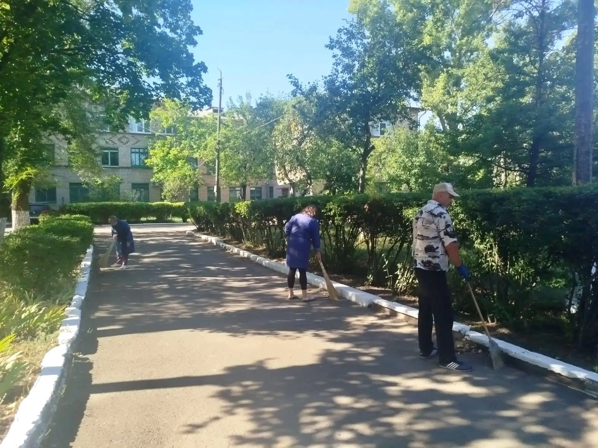 20.08.2026 г. в целях благоустройства территории ГБУ ДНР «Городской наркологический дис...