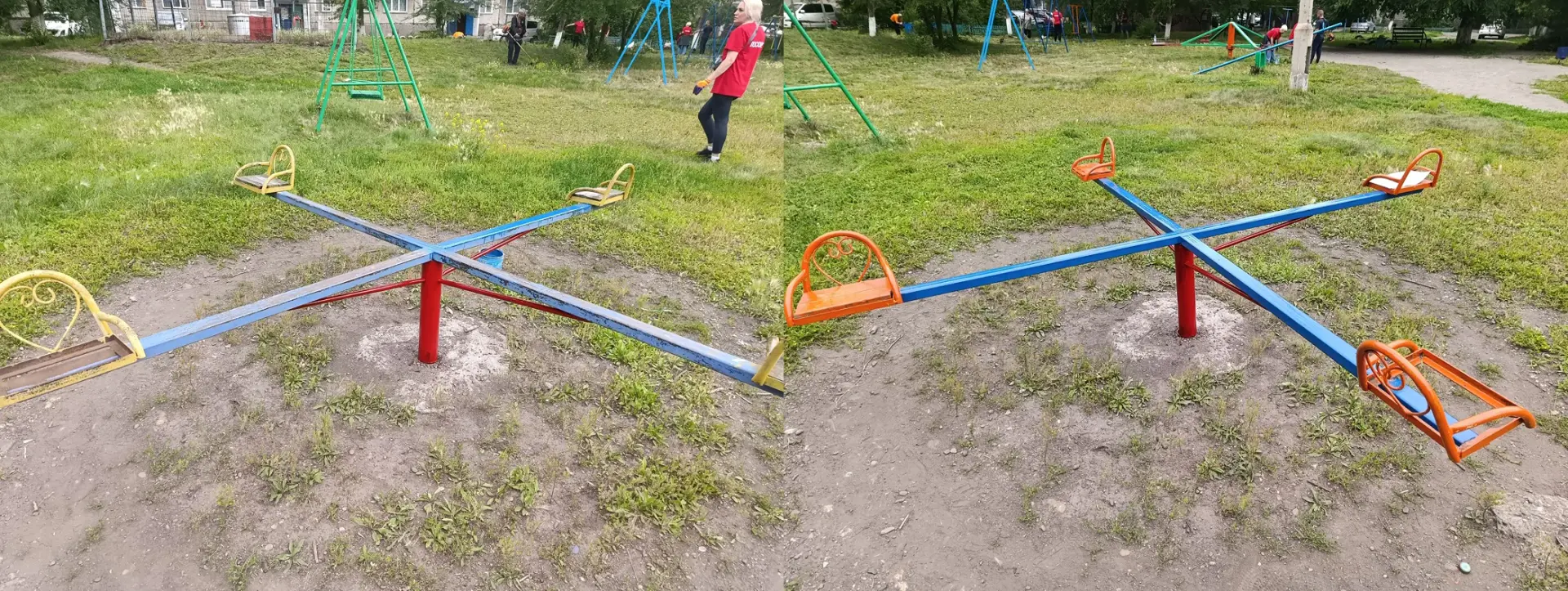 🧹 Сегодня навели порядок в районе улиц Спортивная и Пионерская. Убрали мусор, спилили разросшиеся в