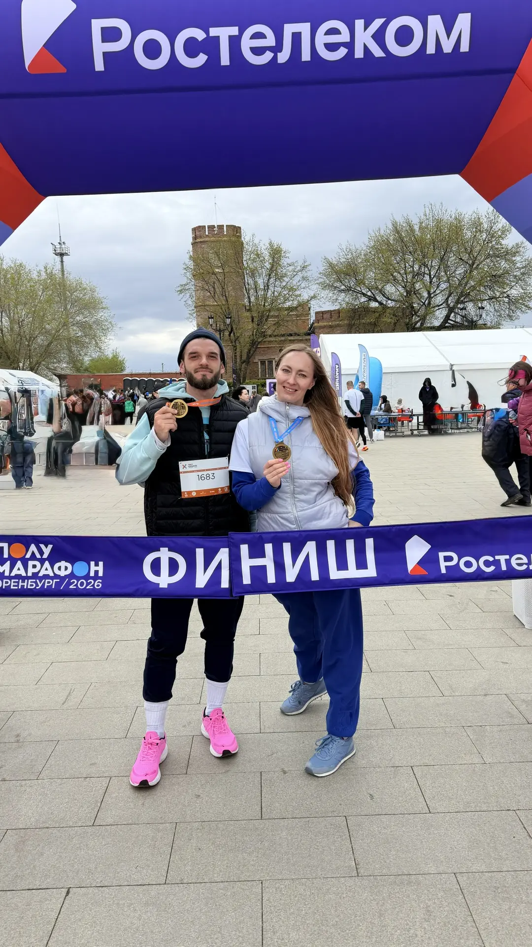 Сегодня весь Оренбург на бегу! 🏃‍♂️💨