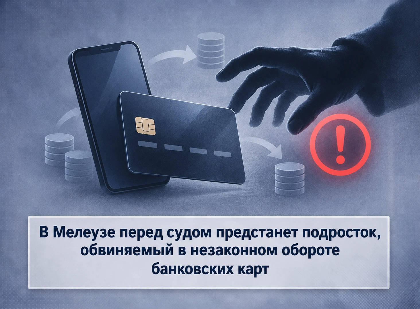 В Мелеузе перед судом предстанет подросток, обвиняемый в незаконном обороте банковских ...