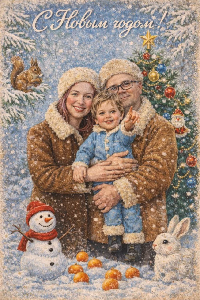 🎉 С наступившем Новым годом, друзья! 🎄✨ Канал «Зелёное Хобби» от всей души поздравляет вас с Новым Г