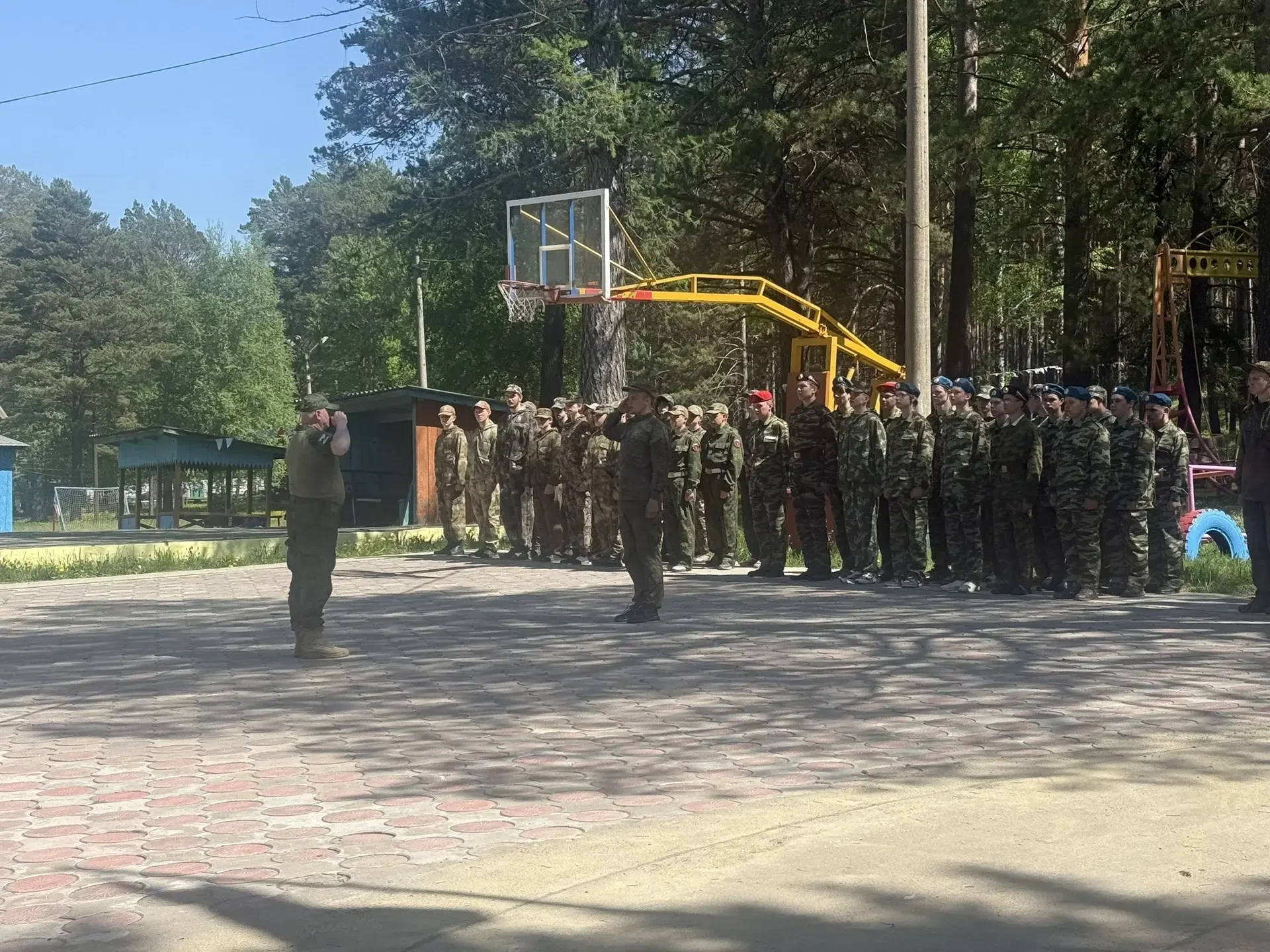 🎖️ Завершились военно‑полевые сборы для старшеклассников! 🎖️Пять дней на базе лагеря ...