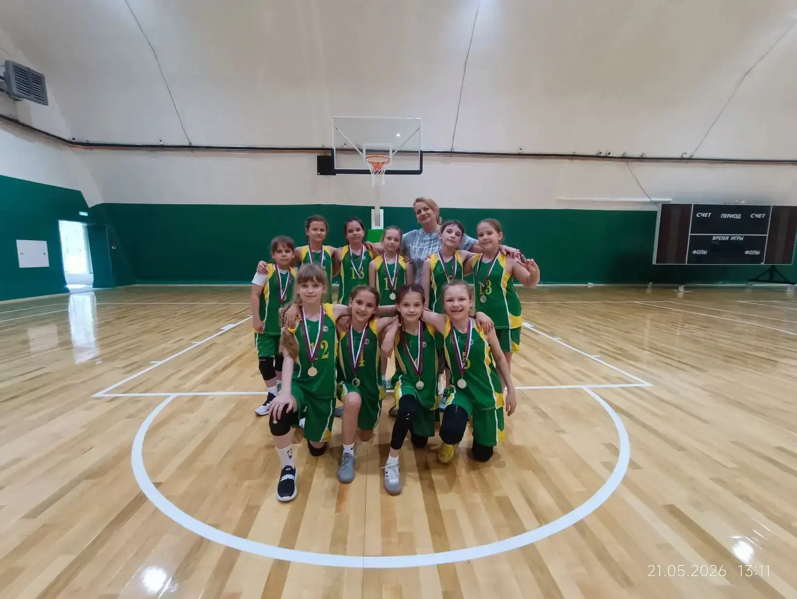 🏀 Серебро у наших самых юных баскетболисток!