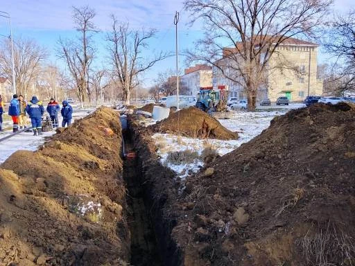 Крайводоканал продолжает обновлять сети водоснабжения в Труновском округе  За последние 5 лет «Ставр