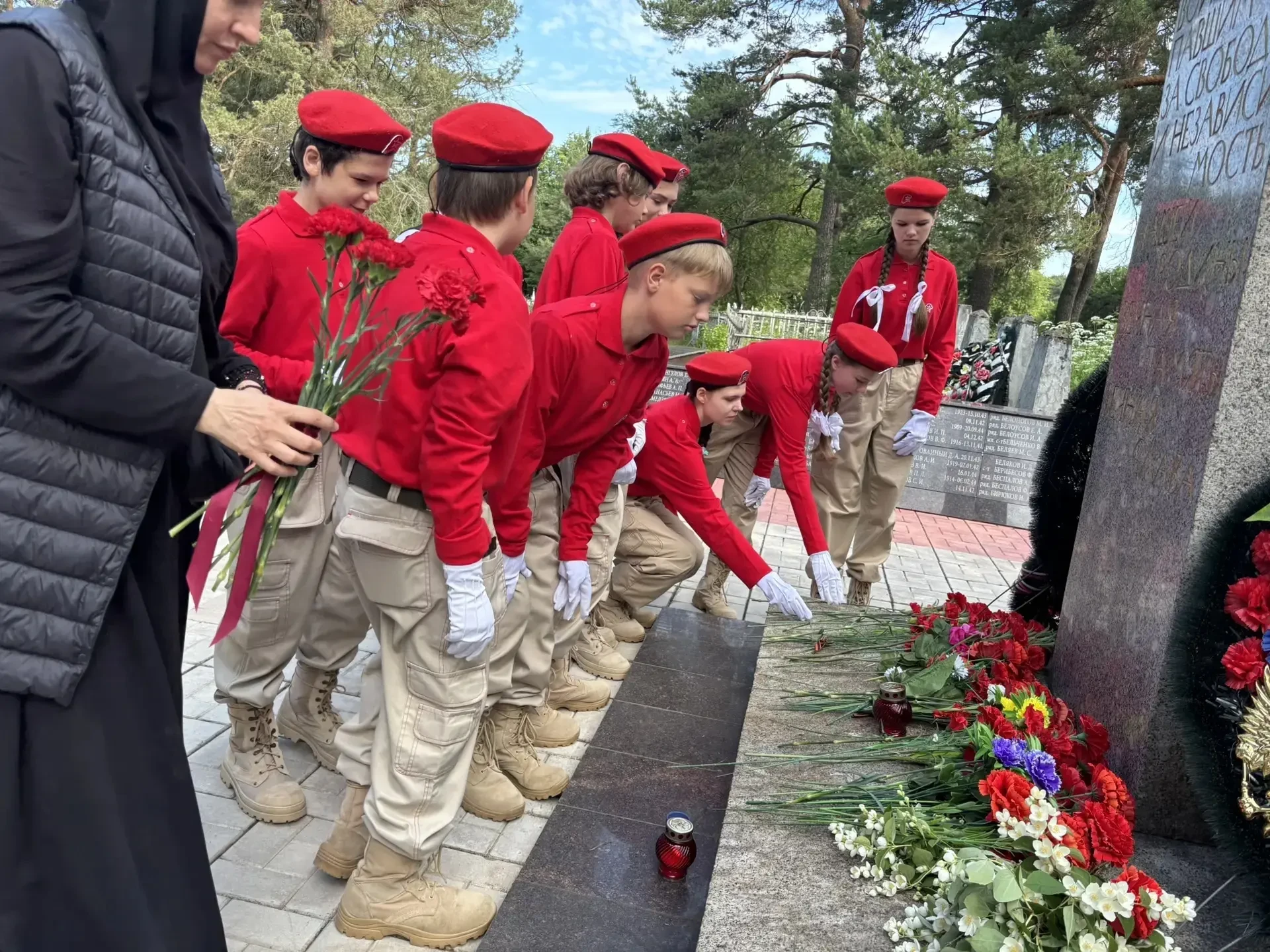 Последний день смены во всех  ЛДП совпал с одним из самых памятных и трагических дней нашего Отечест