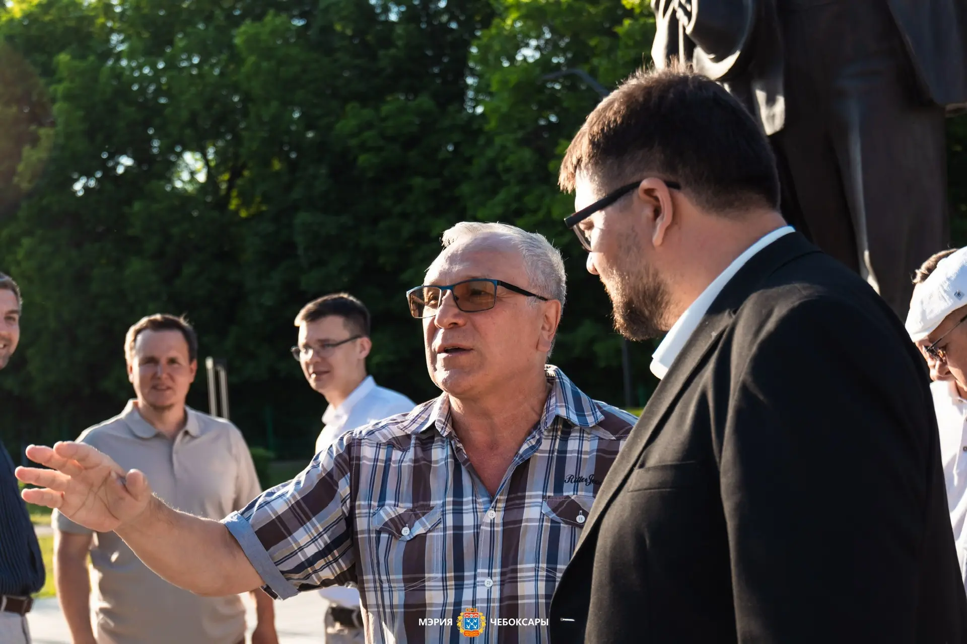 В Чебоксарах состоялась презентация проекта благоустройства сквера имени С.М. Ислюкова и пешеходного