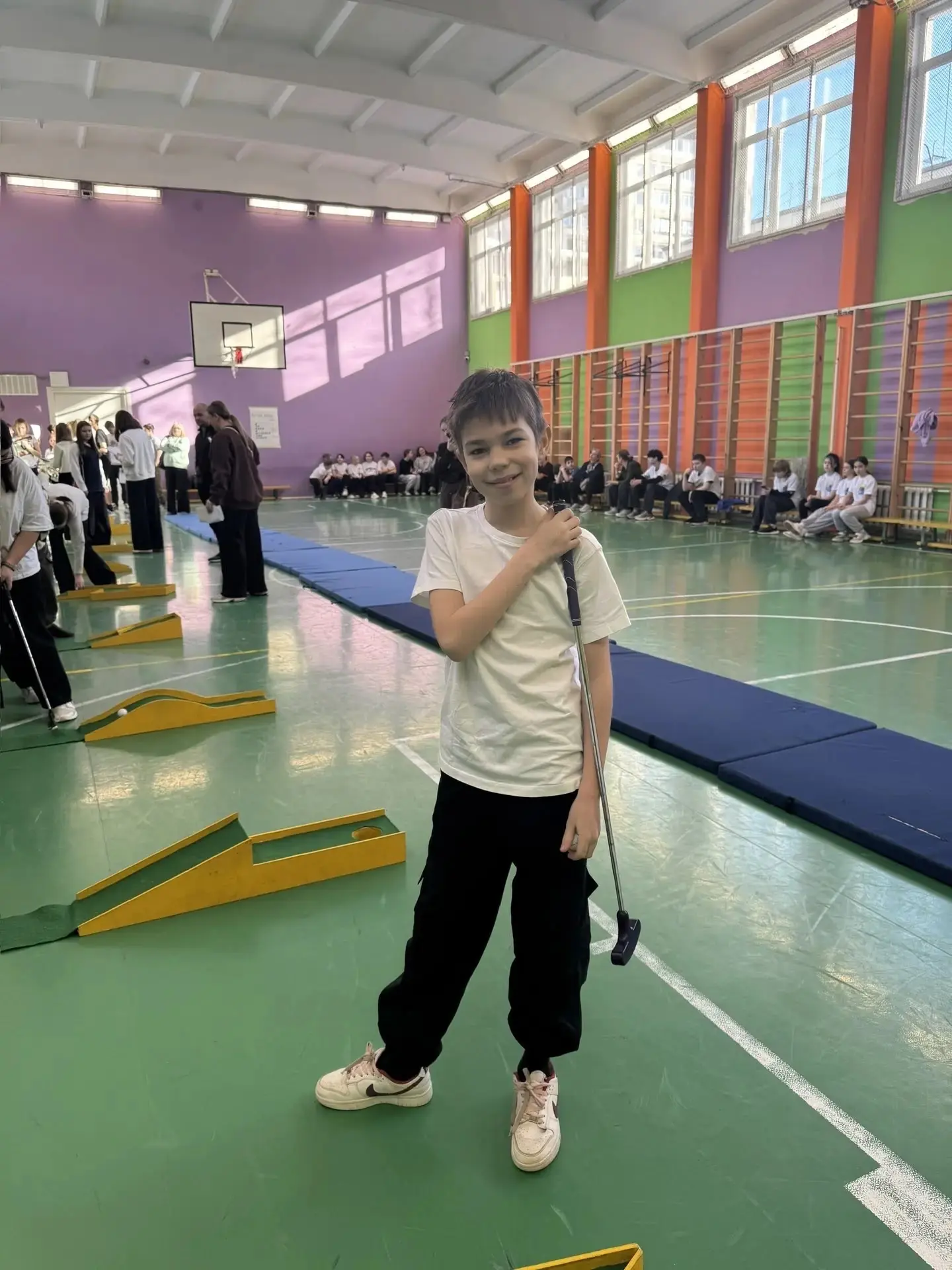 🏌️‍♂️ Баркова Ольга, Смирнова Ангелина, Колесников Сергей достойно представили нашу школу в турнире 