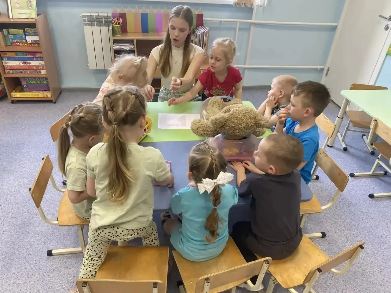 Погружение в профессию: когда теория встречает практику! 👩‍🏫👶

Недели практики во второй младшей 