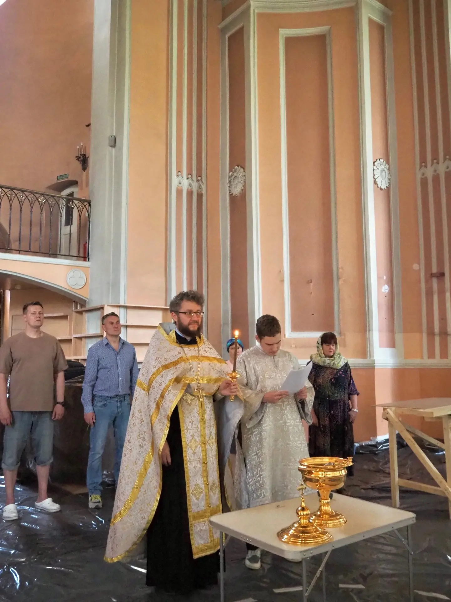 Настоятель храма Рождества Иоанна Предтечи (Чесменского), благочинный Московского округа иерей Павел