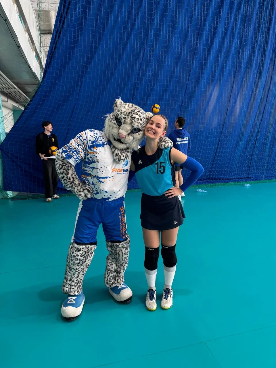 🏐 Отличная новость!  18 апреля состоялись соревнования «Школьная волейбольная лига ИНК имени олимпий