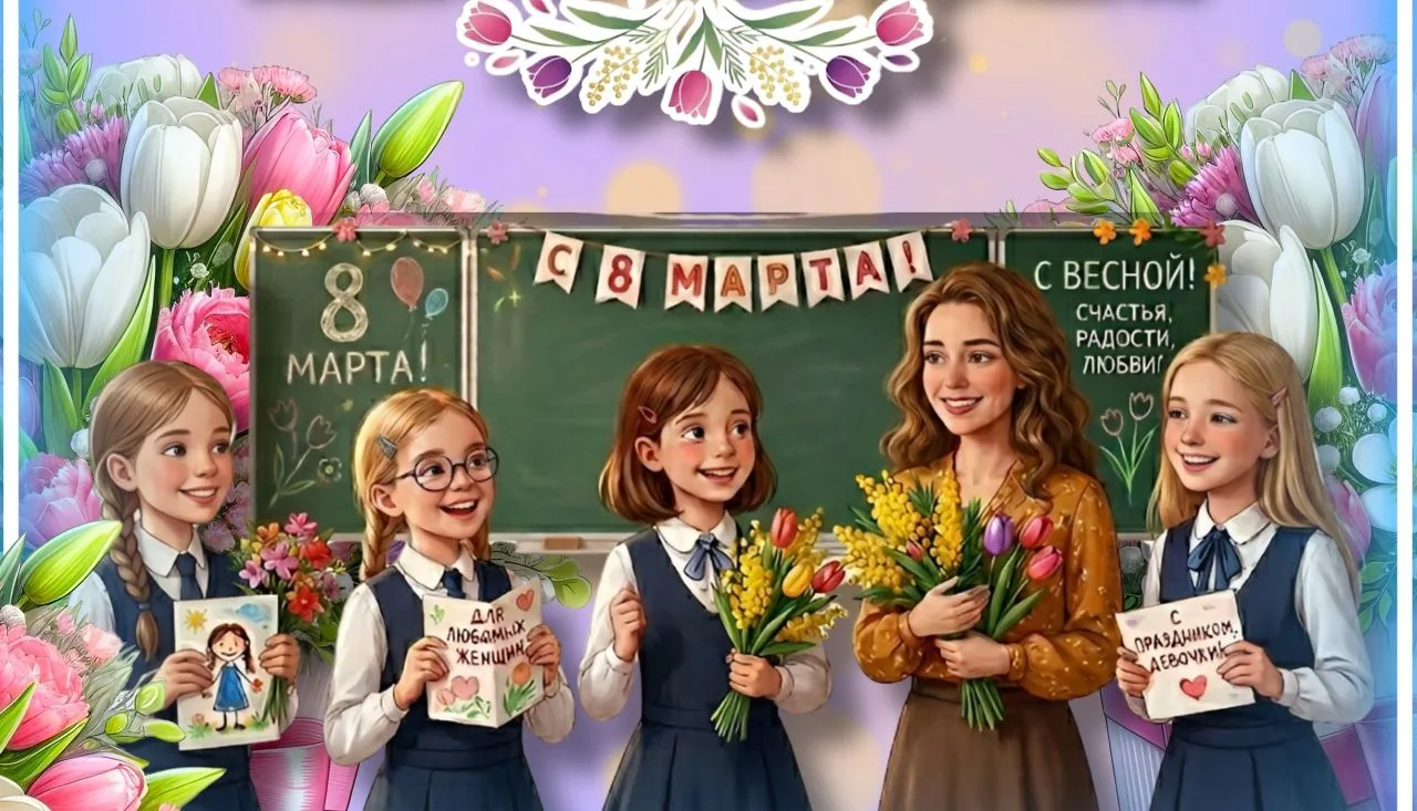 С праздником, дорогие женщины!