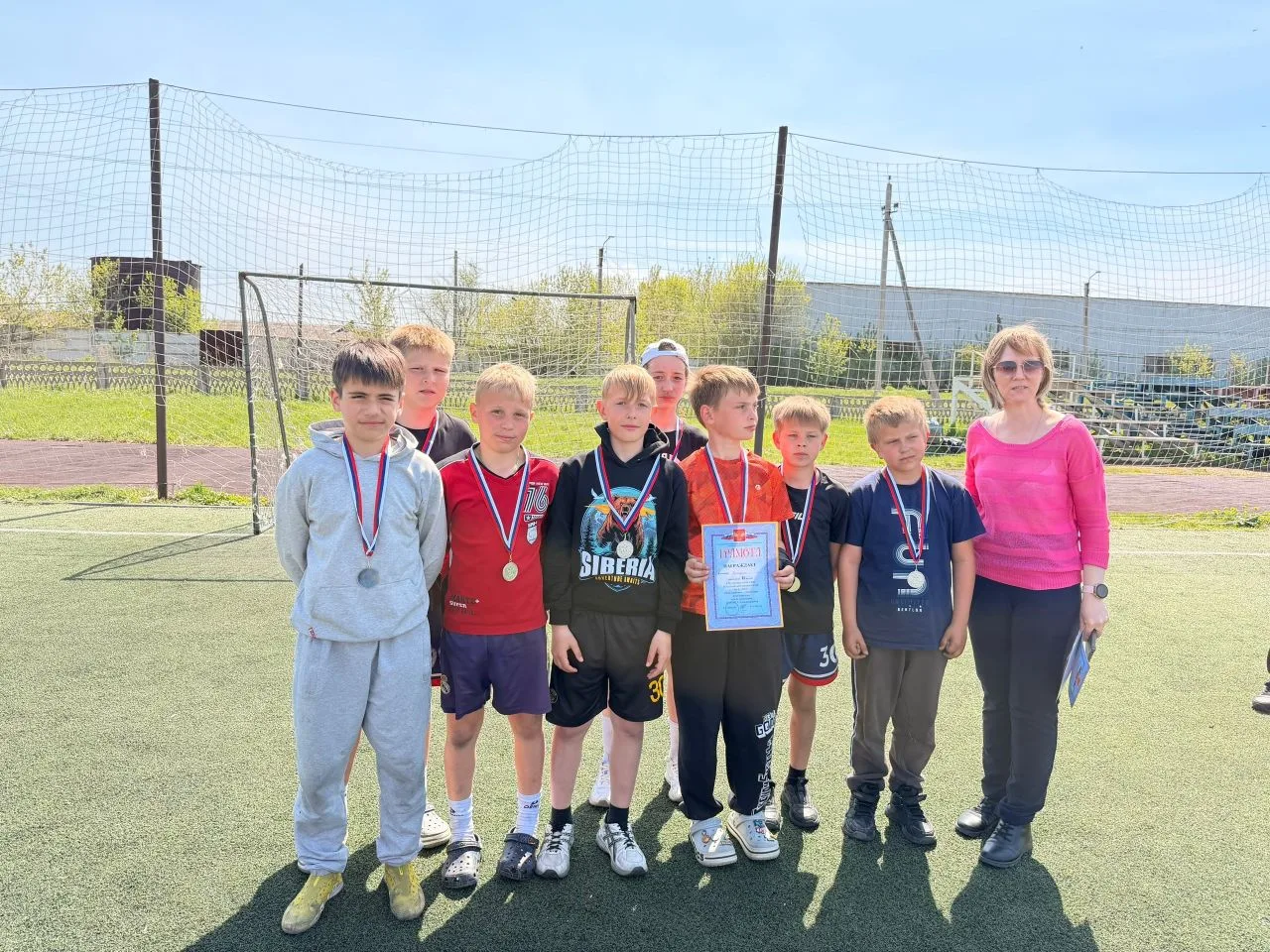 Отличные новости! ⚽🥈

Команда нашей школы заняла 2 место в муниципальном этапе Всероссийских соревн