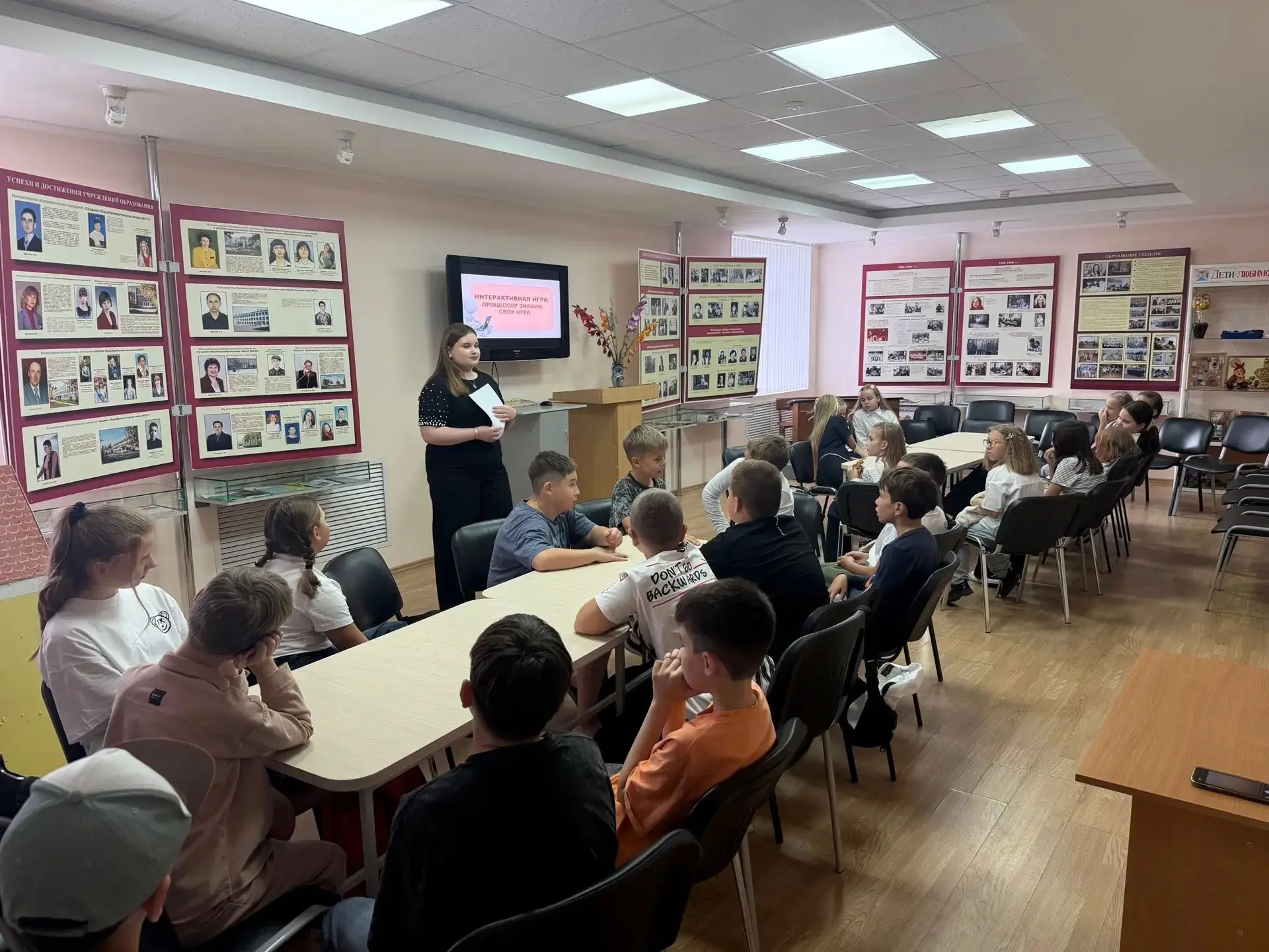 Ученики 5 «А» класса посетили Дворец творчества детей и молодёжи, где приняли участие в...