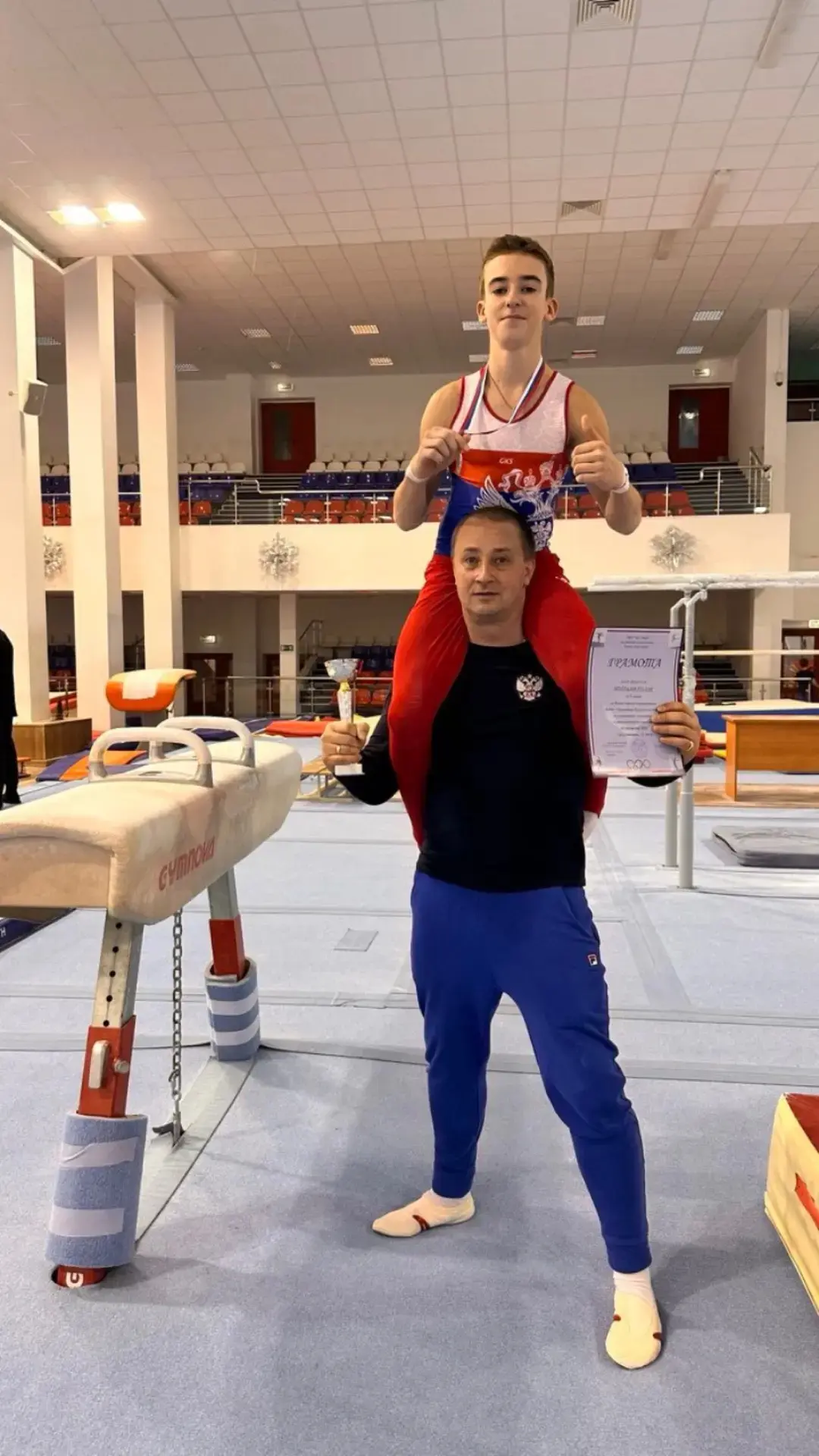 ‼️‼️‼️ПОЗДРАВЛЯЕМ 💪Хрусталева Руслана и его тренера 💪Хрусталева Вадима Анатольевича с присвоением 