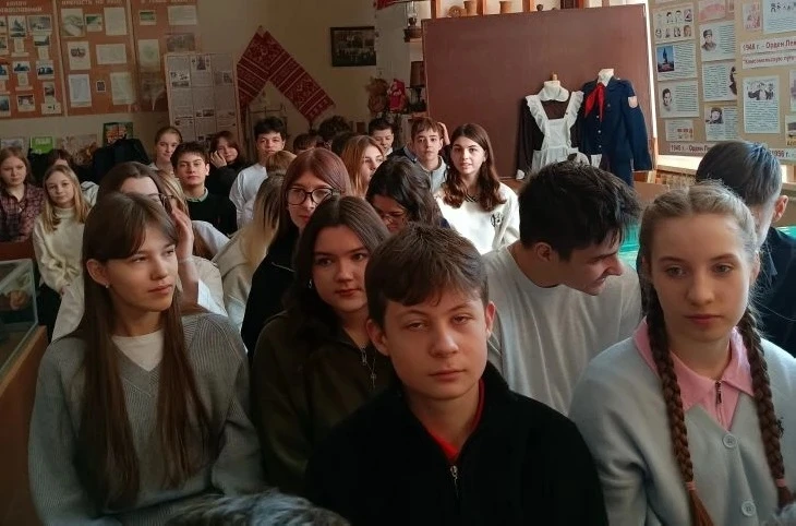20 февраля 2026 года в музее МБОУ Калачеевская СОШ № 1 им. С. А. Мостового прошла особенная встреча,