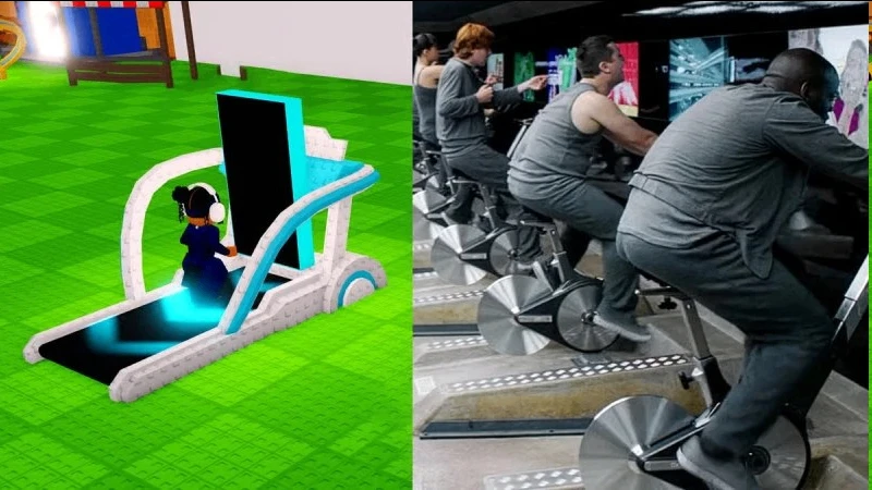 Новая вирусная игра в Roblox заставляет смотреть ролики из TikTok на беговой дорожке ра...