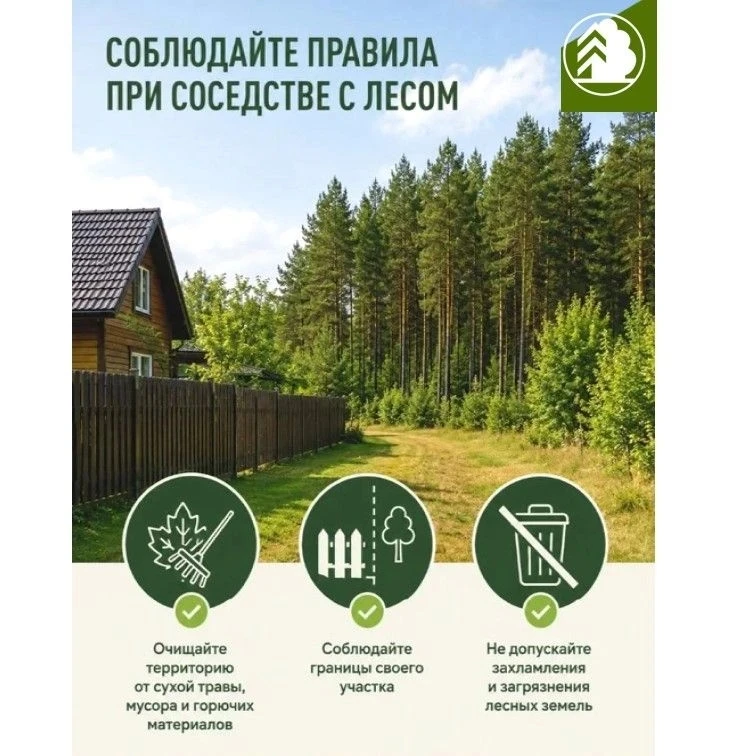 Соседство с лесом 🏡— это прекрасно, но оно накладывает на владельца участка определённ...