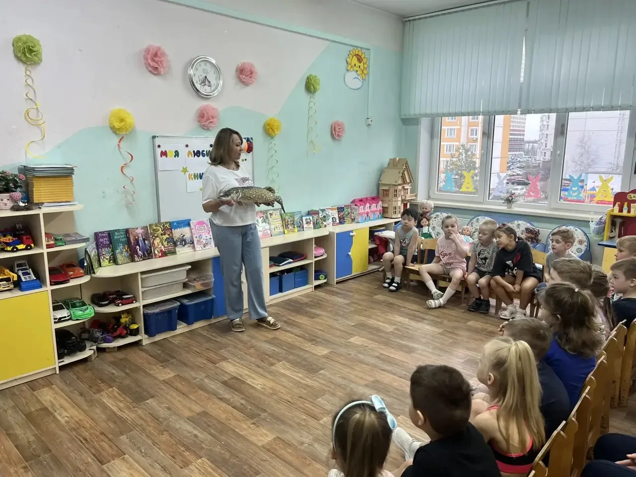 Новости от Дошкольного отделения!  В 6 группе «Здоровячок» прошла тематическая неделя «Моя любимая к