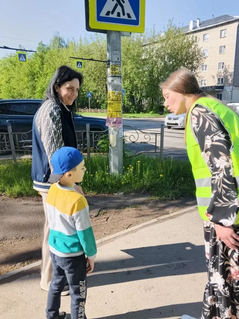 🚦 Безопасность наших детей — общее дело!  На прошлой неделе в рамках профилактики детского дорожного