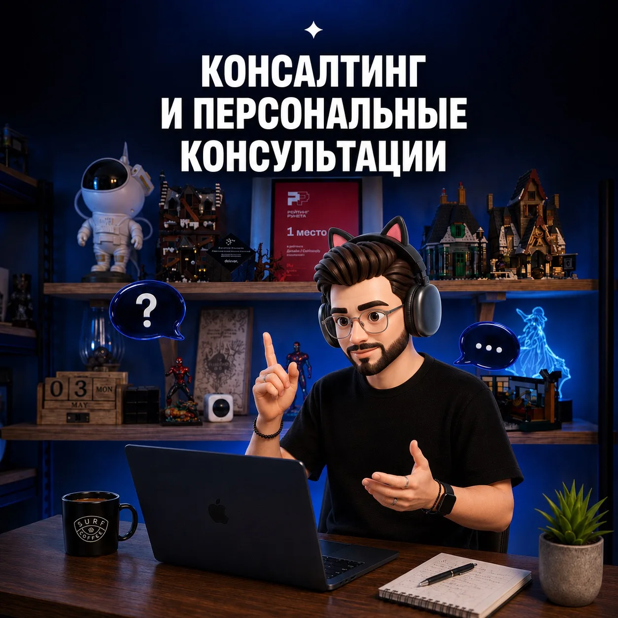 Отдохнул и снова открываю консультации и сопровождение.
