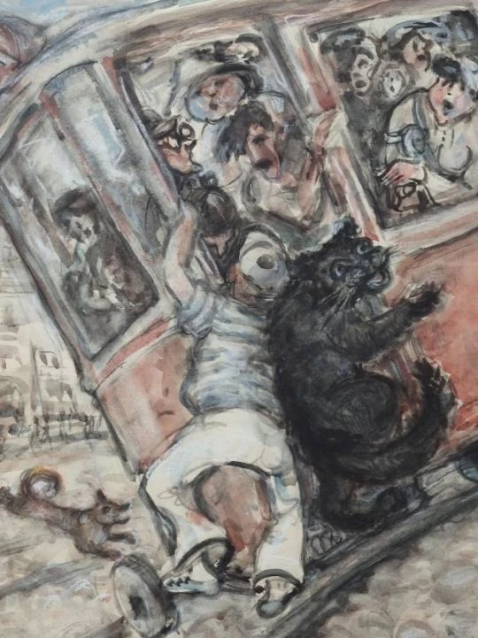 🎨 На Елагином острове открылась выставка по мотивам «Мастера и Маргариты»

Художница Елена Марттила