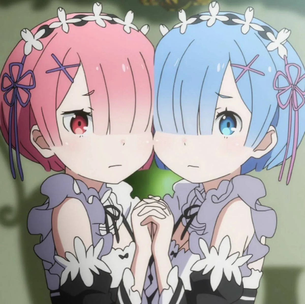 Рэм и Рам из Re:Zero
— Две милые сестрички в стиле аниме. 
Видела что кто-то просил в комментах 🫶

