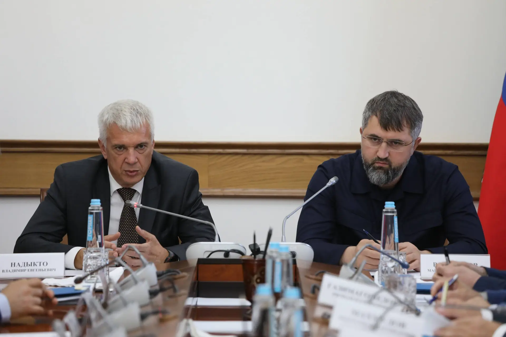 ⚡️ Магомед Рамазанов и Владимир Надыкто проводят совещание о ходе реализации нацпроекто...