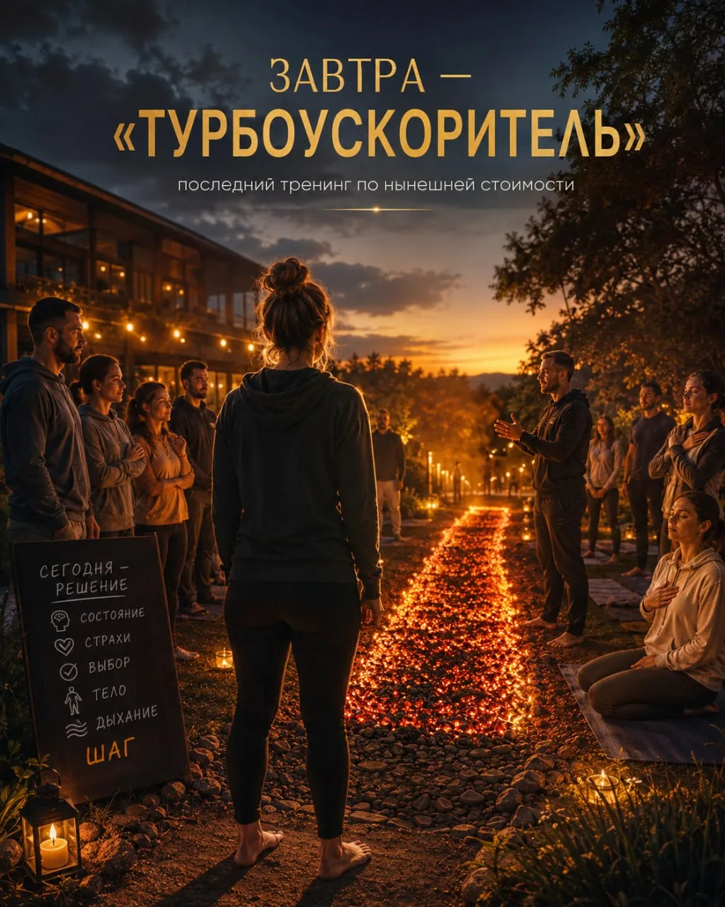 ЗАВТРА — «ТУРБОУСКОРИТЕЛЬ» 🔥