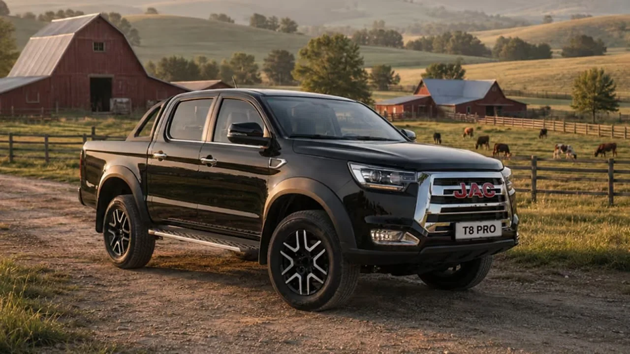 В России возобновили продажи пикапа JAC T8 Pro. Он доступен к покупке в комплектации "Ф...