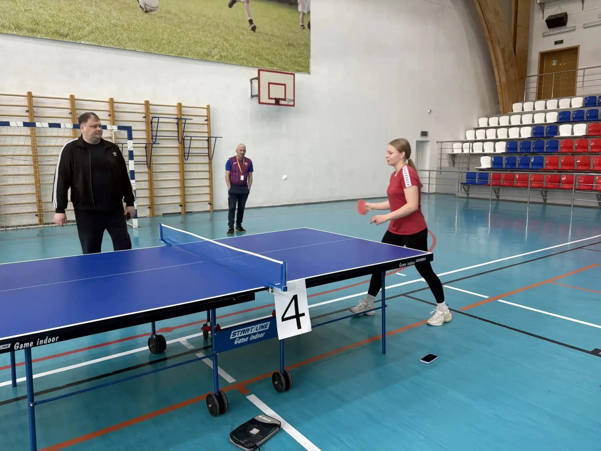 🏓9 апреля в спорткомплексе "Старт" состоялись соревнования по настольному теннису среди обучающихся 