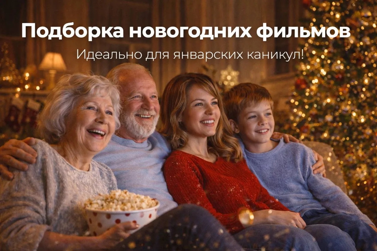 ❤️ Фильмы для новогодних каникул — проведите время с близкими! ⠀ Январские праздники — это, с одной 