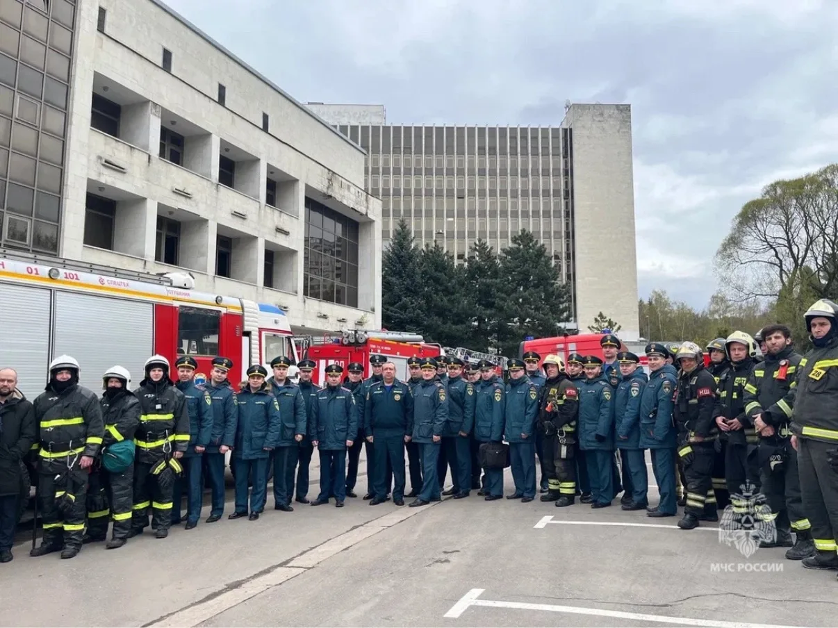 #БудниМЧС   🔘В Западном округе прошли тренировочные пожарно-тактические учения на объекте здравоохра