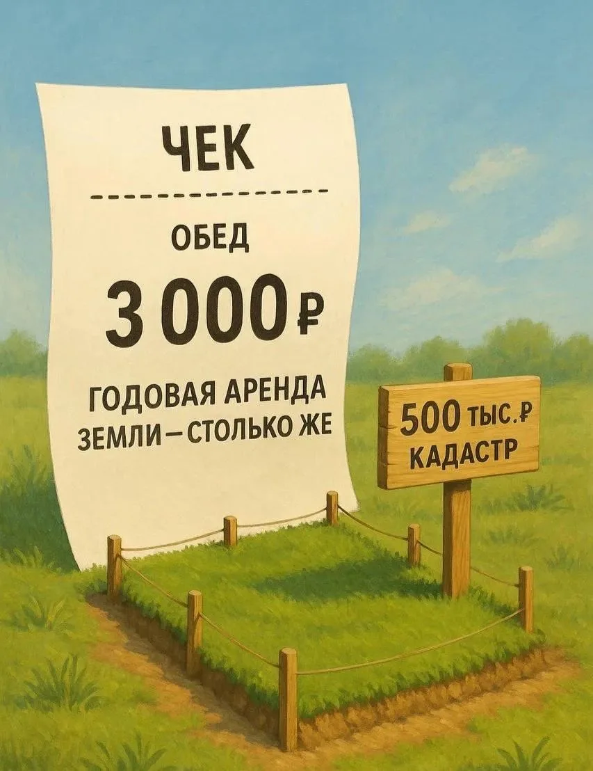 СОДЕРЖАТЬ ЗЕМЛЮ НЕ СТОИТ ПОЧТИ НИЧЕГО