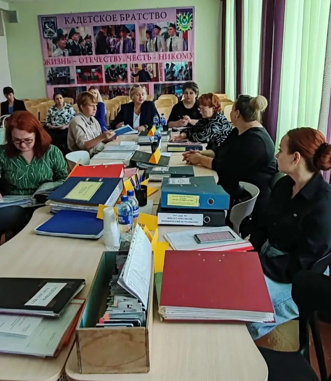 📣 27 июля в Гимназии работала больша комиссия специалистов Управления образования под руководством 