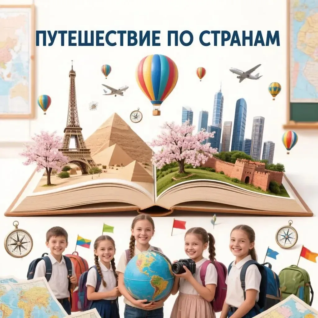 Открой мир, не выходя из класса! 🌎