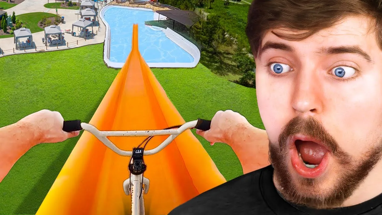 (Мистер Бист Reacts) - Безумный аквапарк BMX!

#видеомистерабиста #мистербистмайнкрафт #мистербистна