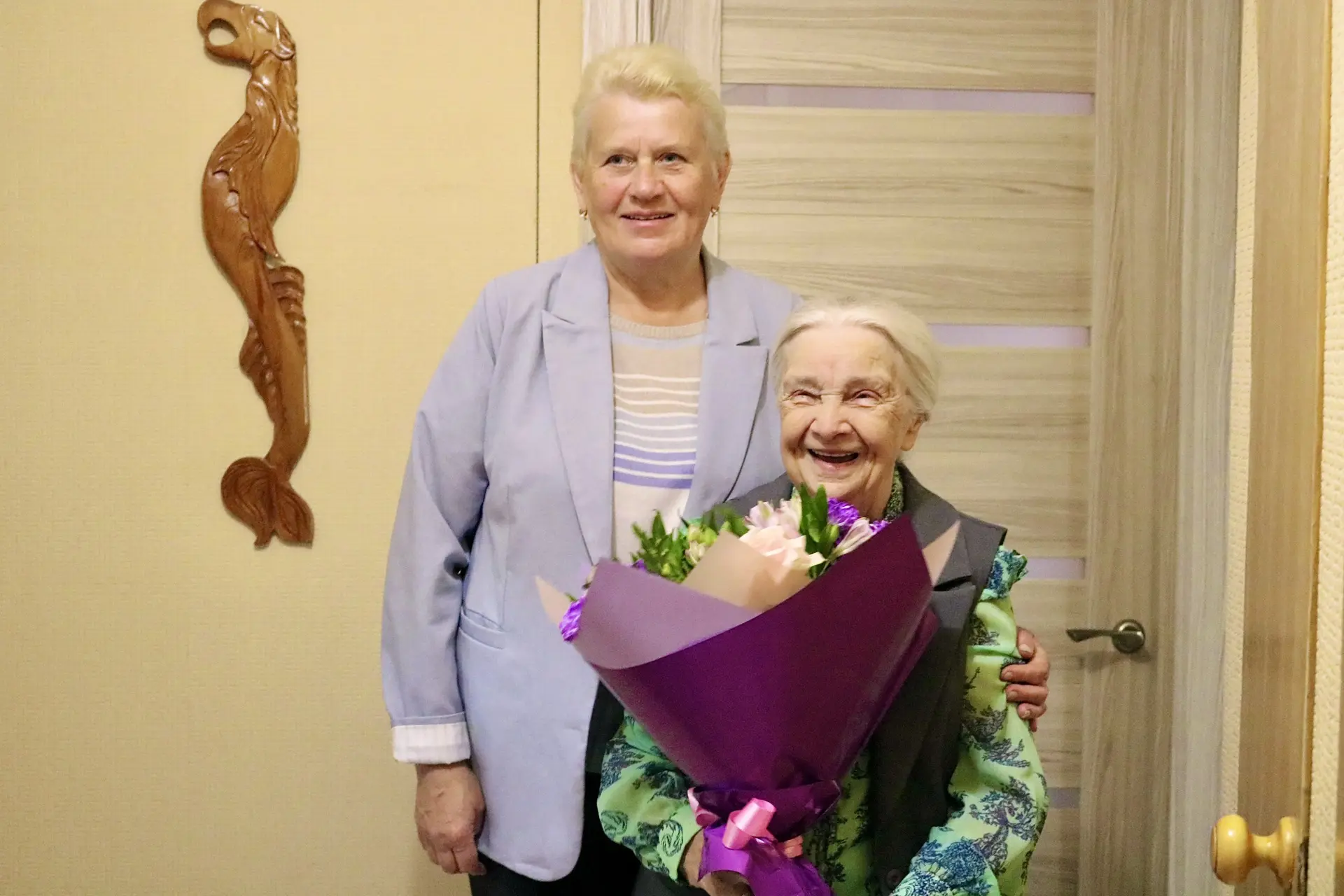 Ветеранов из района Бекасово поздравили с днем рождения