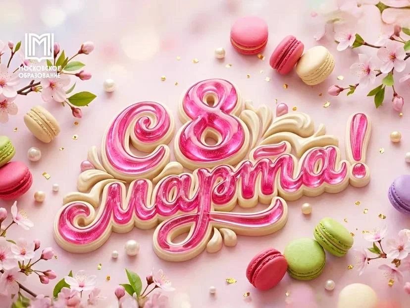♥️Дорогие наши девочки и уважаемые женщины!  💐Поздравляем вас с Международным женским днем 8 марта! 