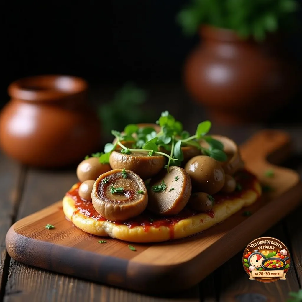 🍽️ Солянка с грибами