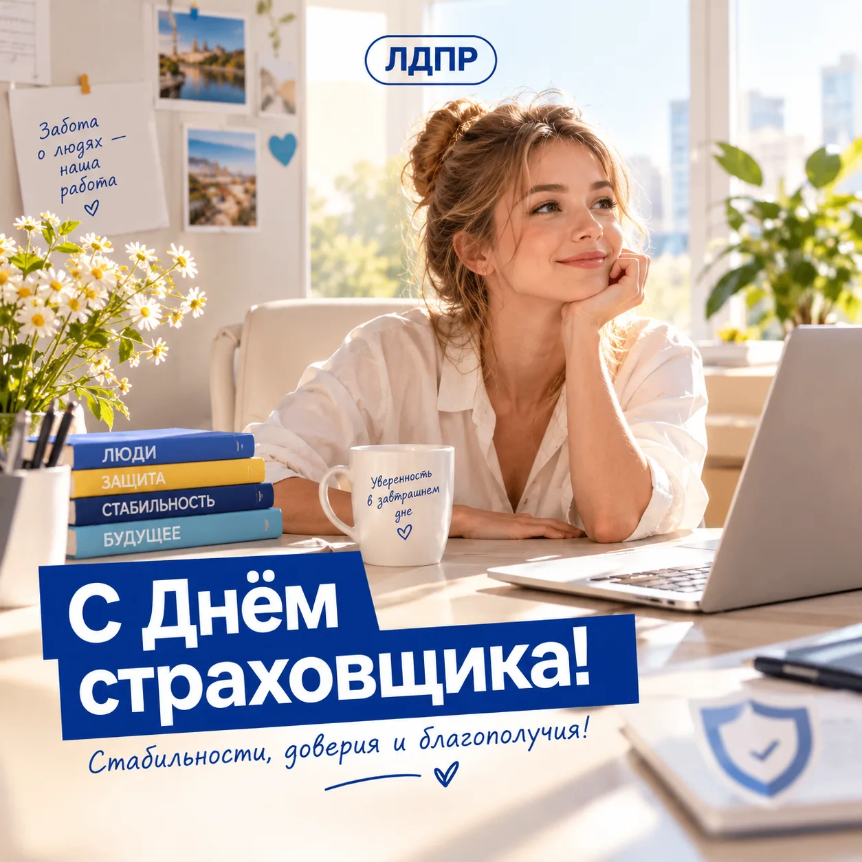 Поздравление с Днем страховщика от Севастопольского отделения ЛДПР