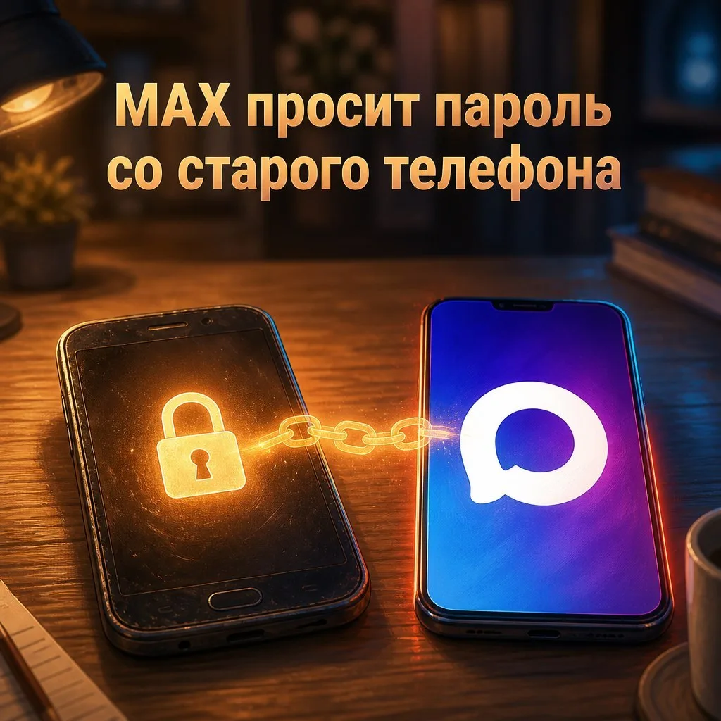 При входе в MAX на новом телефоне можно наткнуться на ошибку «Установите пароль на устр...
