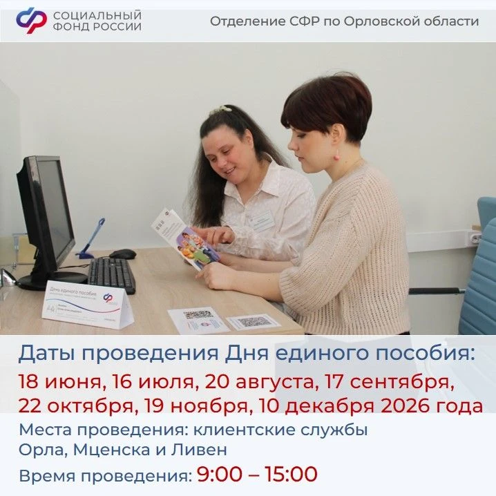 В Орле в пятый раз прошел День единого пособия.